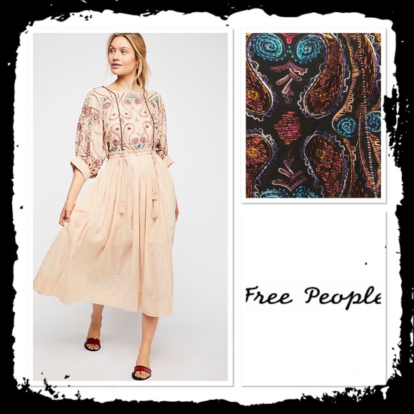 free people mesa midi dress
